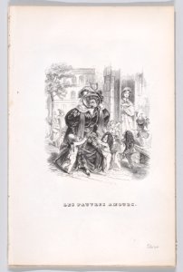 "The Poor Putti" from The Complete Works of Béranger Met DP887608