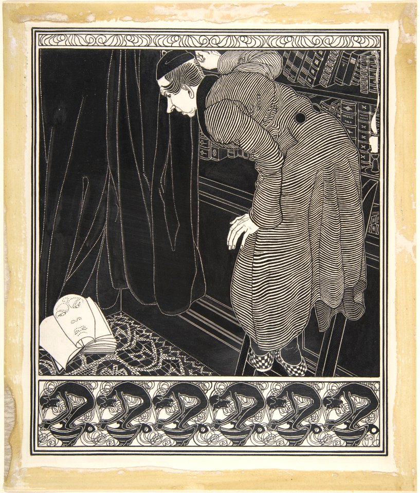 "The Reader and the Book"- Fables MET DP804400