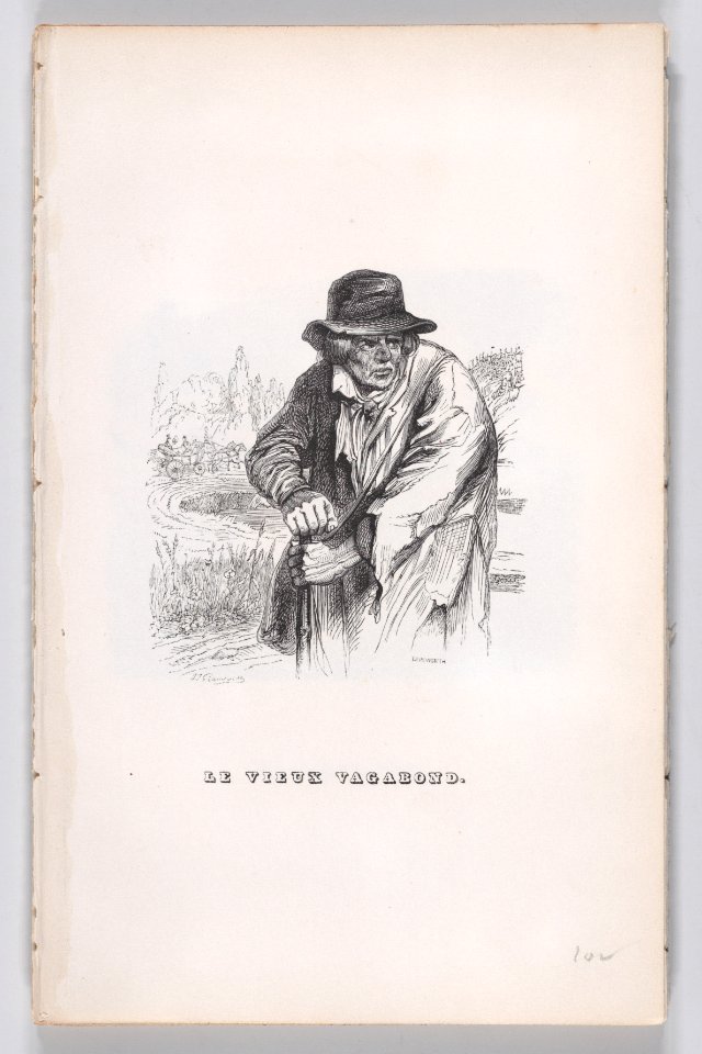 "The Old Vagabond" from The Complete Works of Béranger Met DP887644