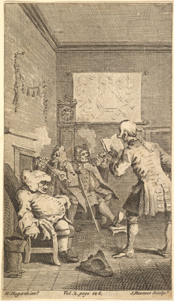 "Tristram Shandy," Frontispiece, Volume 1, MET DP825162
