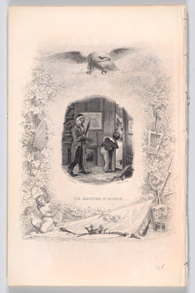 "The Schoolmaster" from The Songs of Béranger Met DP887526