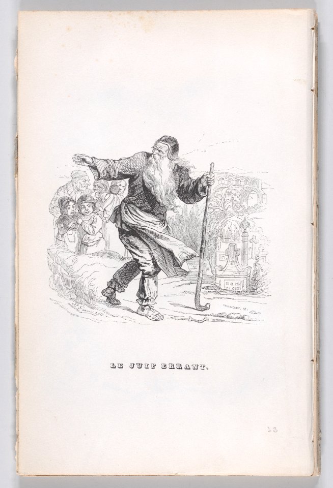 "The Wandering Jew" from The Complete Works of Béranger Met DP887625