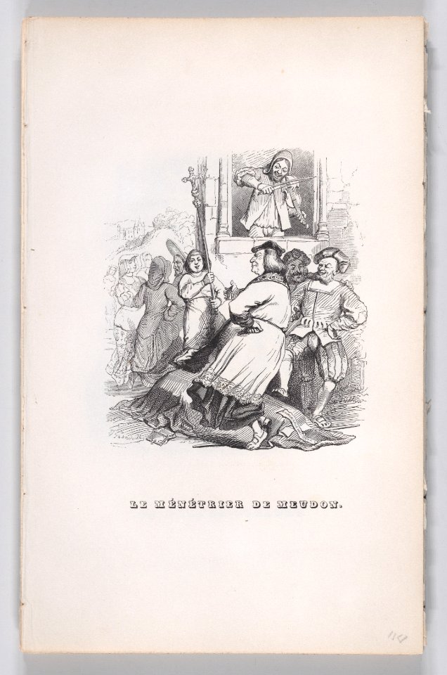 "The Fiddler of Meudon" from The Complete Works of Béranger Met DP887648