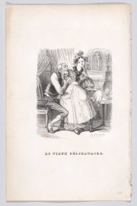 "The Old Bachelor" from The Complete Works of Béranger Met DP887515