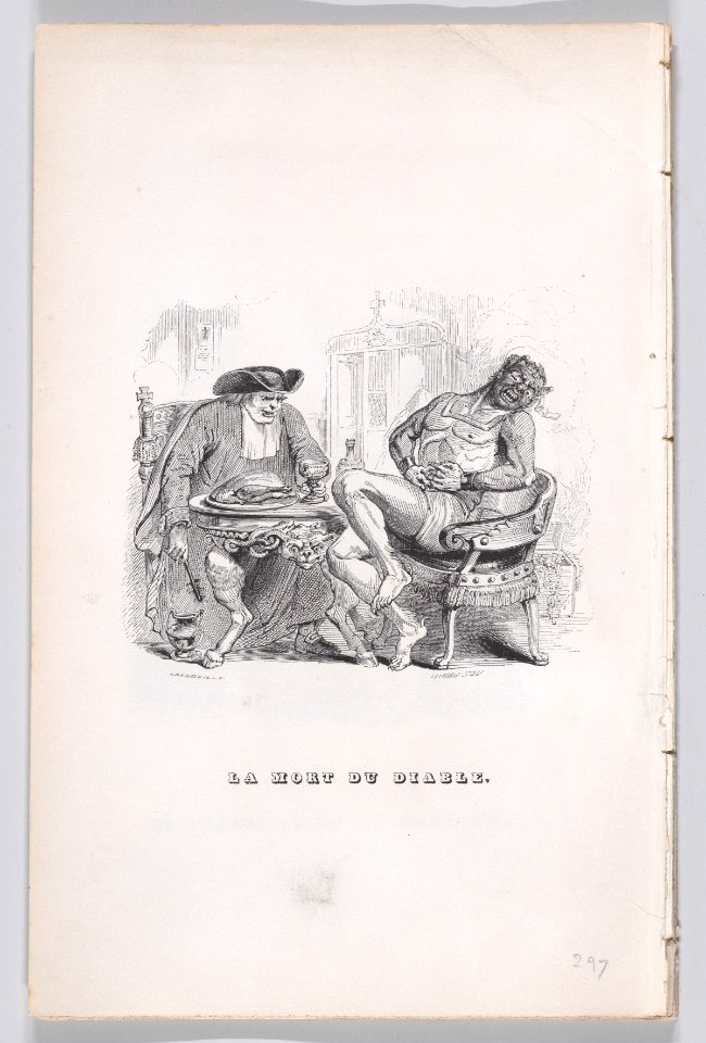 "The Death of the Devil" from The Complete Works of Béranger Met DP887611