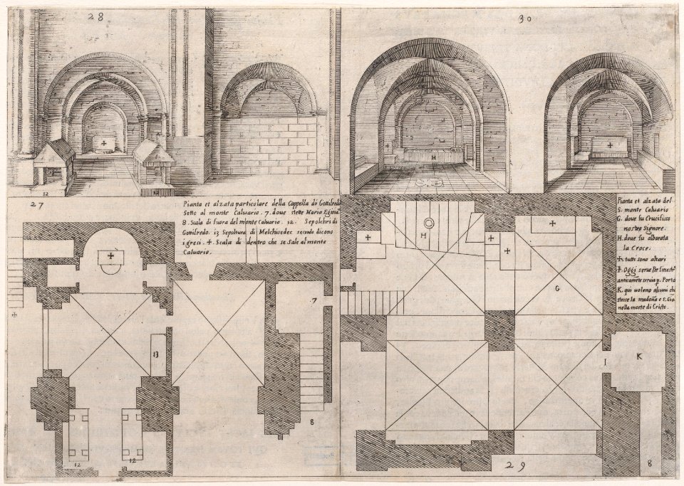 23rd Plate, from Trattato delle Piante & Immagini de Sacri Edifizi di Terra Santa Met DP888544