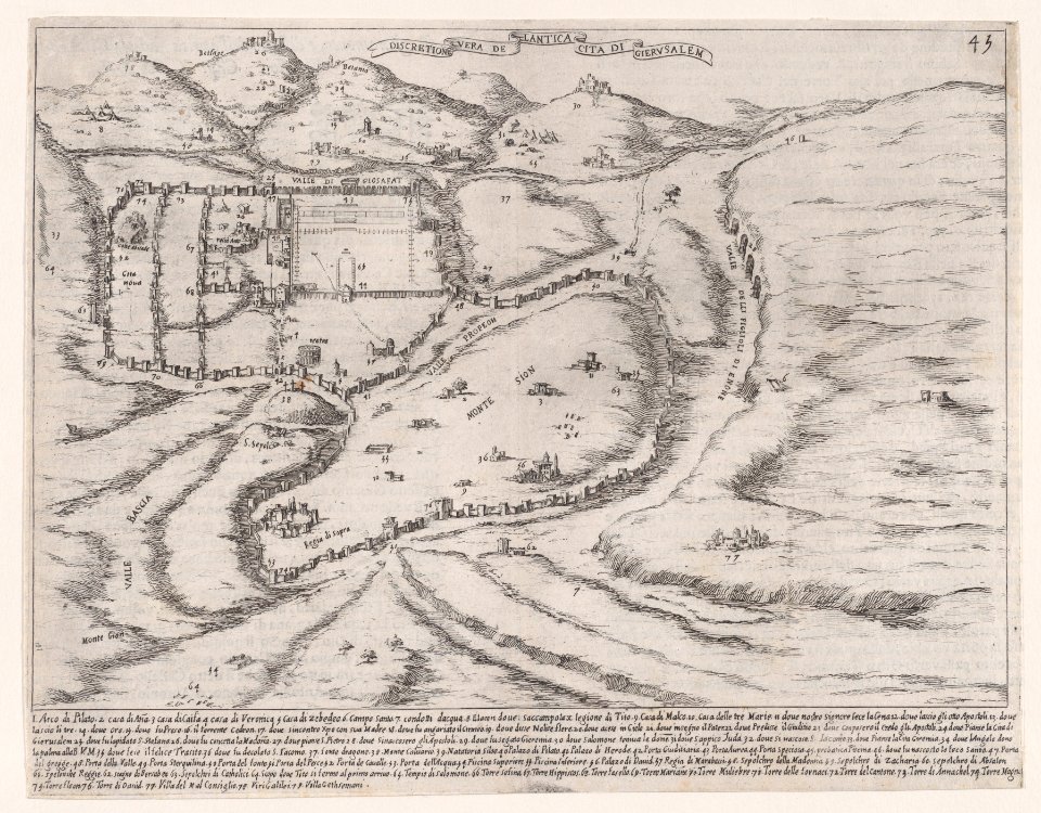37th Plate, from Trattato delle Piante & Immagini de Sacri Edifizi di Terra Santa Met DP888565