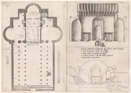 3rd and 4th Plates, from Treatise of the Plans & Images of the Sacred Buildings of the Holy Land Met DP888558