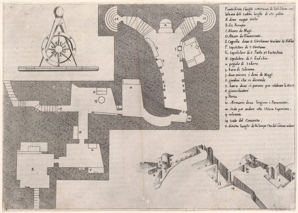 6th Plate, from Trattato delle Piante & Immagini de Sacri Edifizi di Terra Santa Met DP888560