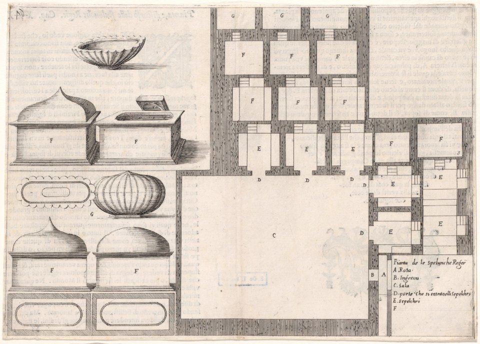 38th Plate, from Trattato delle Piante & Immagini de Sacri Edifizi di Terra Santa Met DP888534