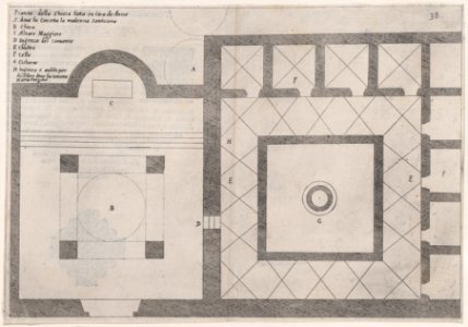 31st Plate, from Trattato delle Piante & Immagini de Sacri Edifizi di Terra Santa Met DP888532