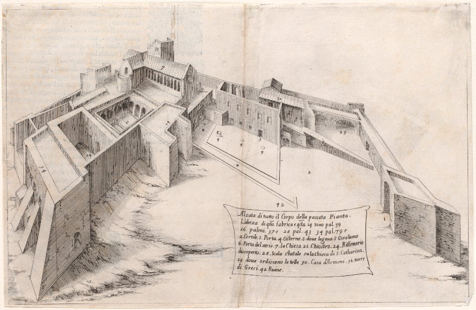 2nd Plate, from Trattato delle Piante & Immagini de Sacri Edifizi di Terra Santa Met DP888562