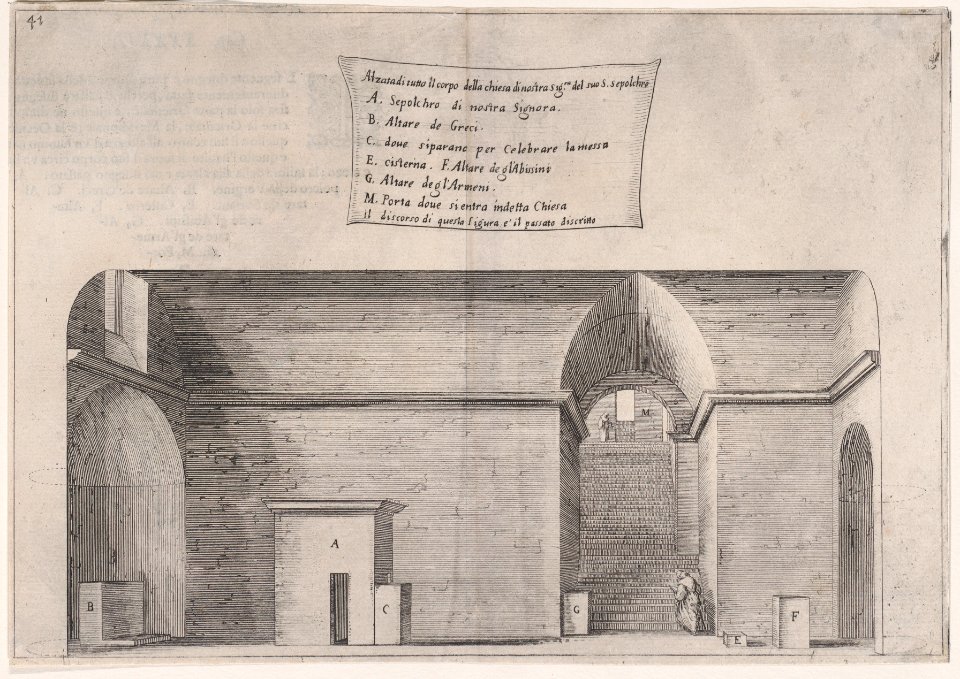 34th Plate, from Trattato delle Piante & Immagini de Sacri Edifizi di Terra Santa Met DP888541