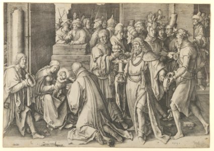Adoration of the Magi MET DP841583