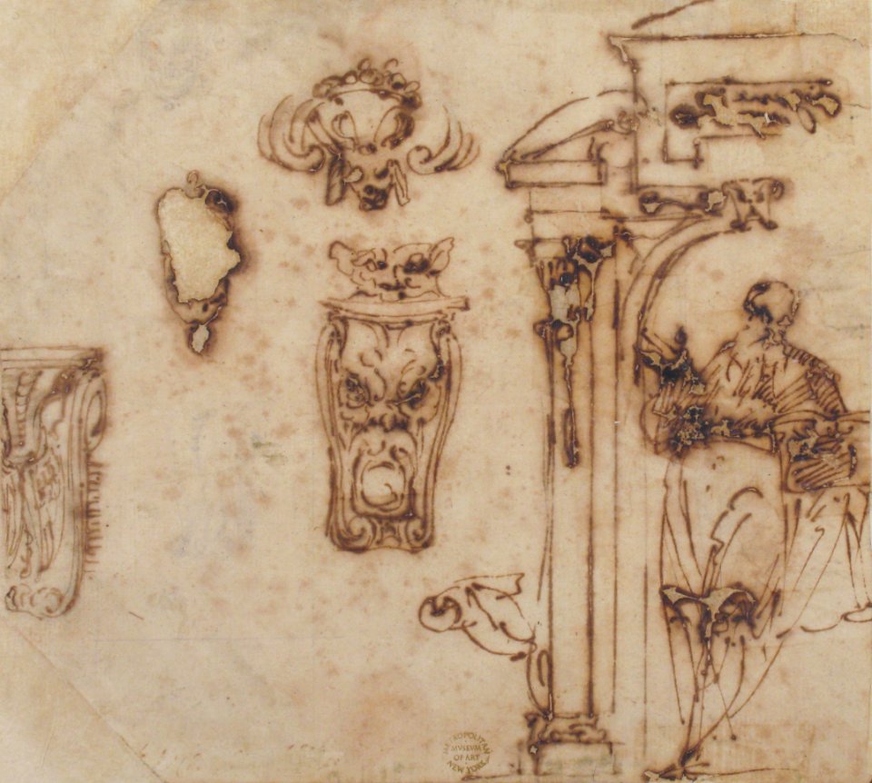 A Figure and Some Architectural Details. MET 80.3.601