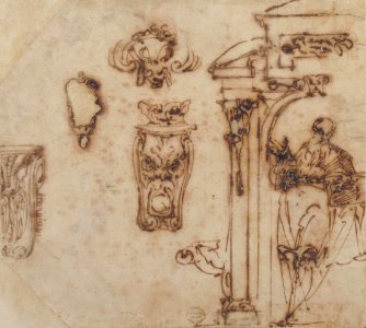 A Figure and Some Architectural Details. MET 80.3.601