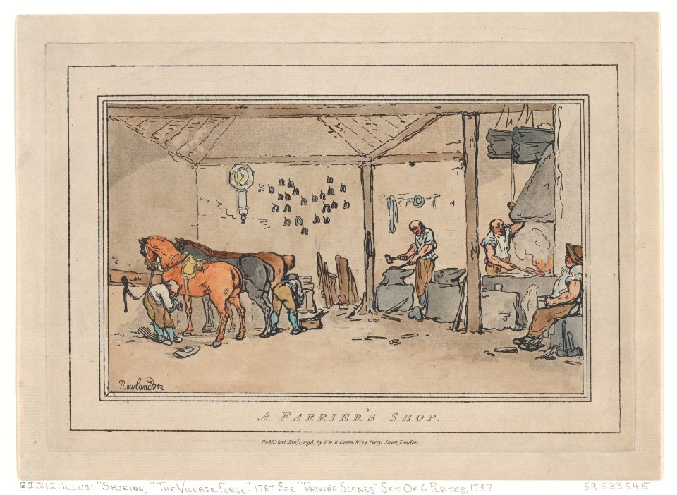 A Farrier's Shop MET DP871932