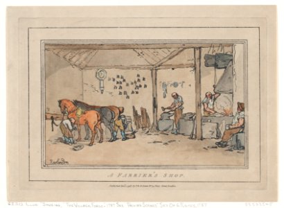A Farrier's Shop MET DP871932