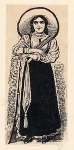 A female soldier standing MET DP869603