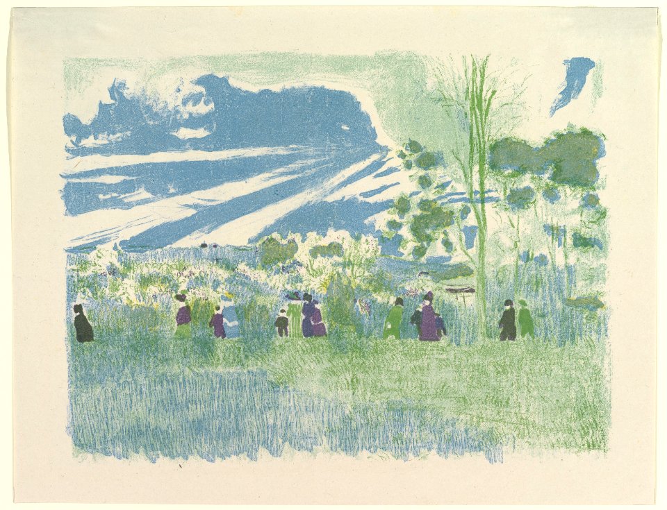 À Travers Champs (Across the Fields), from the series Landscapes and Interiors MET DP827221