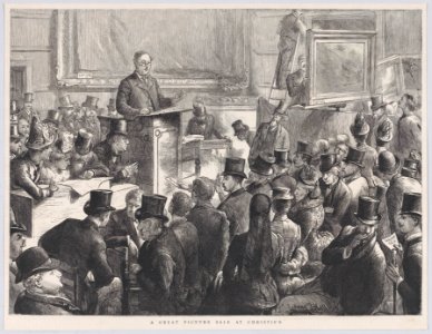 A Great Picture Sale at Christie's, from "The Graphic" Met DP888814