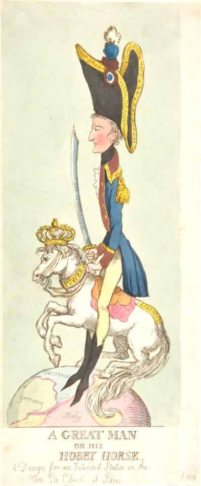 A Great Man on His Hobby Horse MET DP809031
