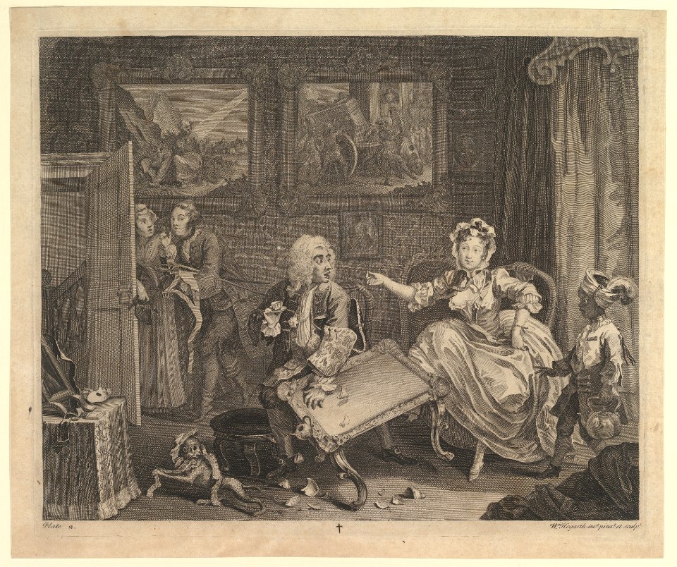 A Harlot's Progress, Plate 2 MET DP825202