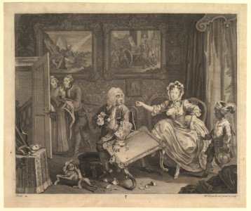 A Harlot's Progress, Plate 2 MET DP825202