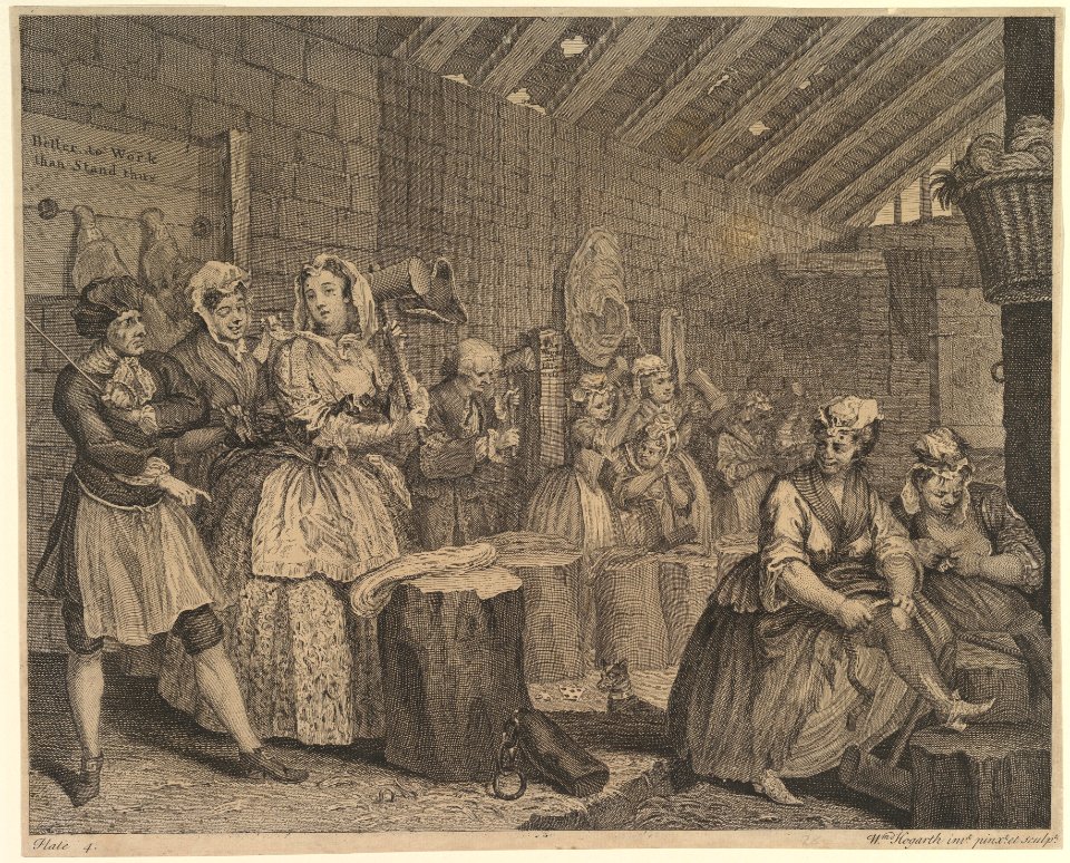 A Harlot's Progress, Plate 4 MET DP826994