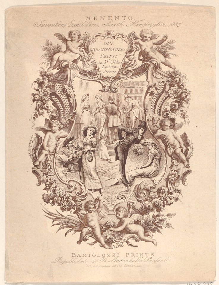 Advertisement for Memento, Inventions Exhibition, South Kensington, 1885 Met DP885028
