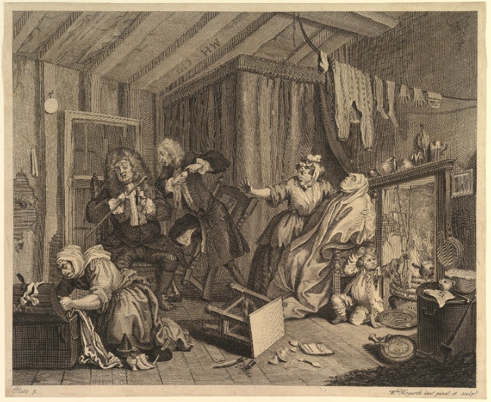 A Harlot's Progress, Plate 5 MET DP826996