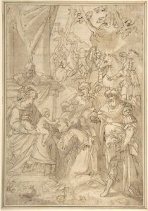Adoration of the Magi MET DP801874