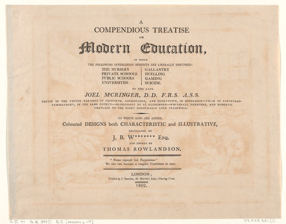 A Compendious Treatise on Modern Education MET DP873709