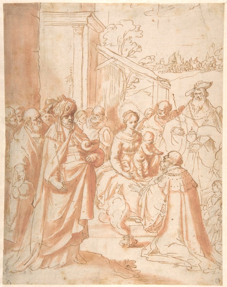 Adoration of the Magi MET DP802103