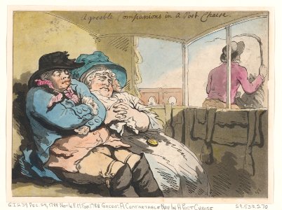 A Comfortable Nap in a Post Chaise MET DP871924