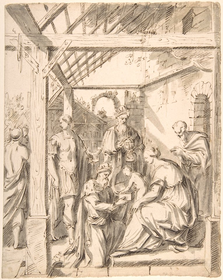 Adoration of the Magi MET DP801693