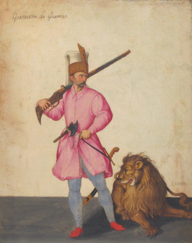 A Janissary "of War" with a Lion MET 1997.21