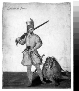 A Janissary "of War" with a Lion MET 030.1r2 54K