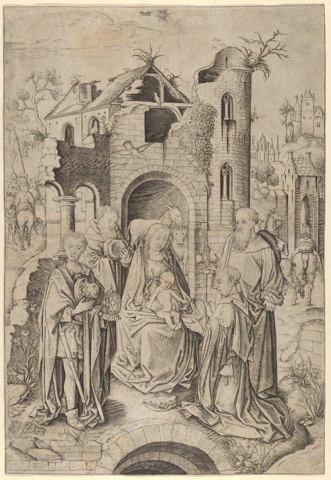 Adoration of the Magi MET DP835740
