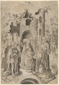 Adoration of the Magi MET DP835740