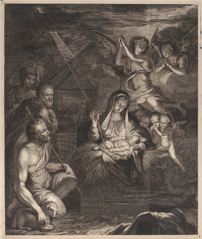 Adoration of the shepherds Met DP885452