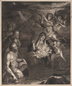 Adoration of the shepherds Met DP885452