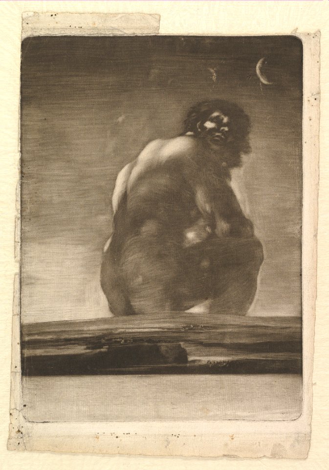 A Giant Seated in a Landscape, sometimes called 'The Colossus' MET DP819677