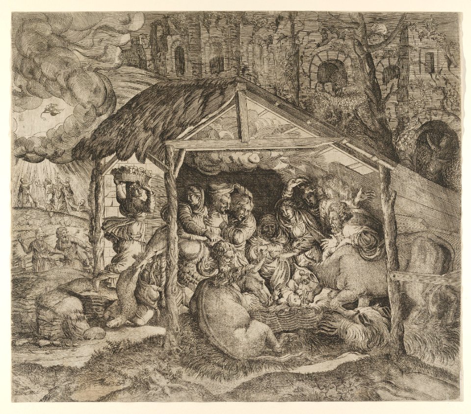 Adoration of the Shepherds MET DP854942