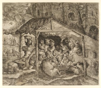 Adoration of the Shepherds MET DP854942