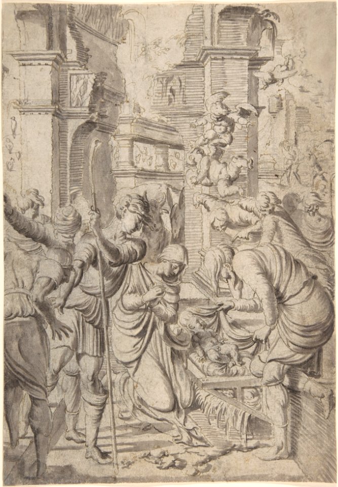 Adoration of the Shepherds MET DP801098
