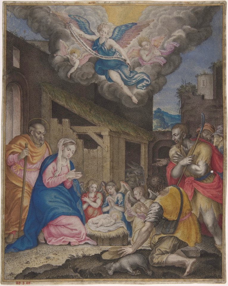 Adoration of the Shepherds MET DP801941