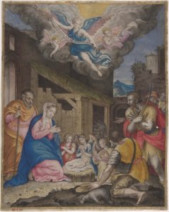 Adoration of the Shepherds MET DP801941