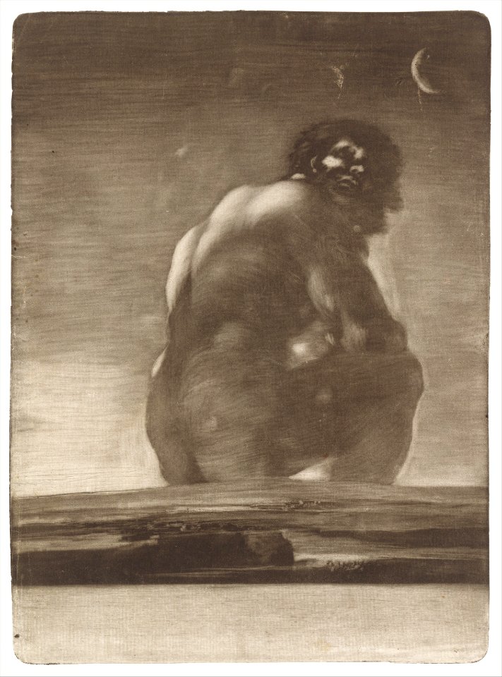 A Giant Seated in a Landscape, sometimes called 'The Colossus' MET DT649