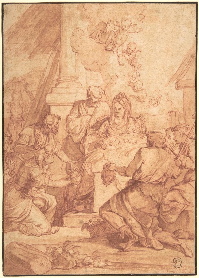 Adoration of the Shepherds MET DP805187
